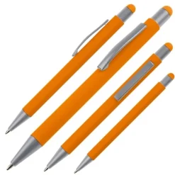 Długopis metalowy touch pen SALT LAKE CITY / Pomarańczowy 093410