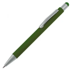 Długopis metalowy touch pen SALT LAKE CITY / Ciemnozielony 093499
