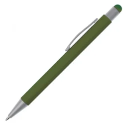 Długopis metalowy touch pen SALT LAKE CITY / Ciemnozielony 093499