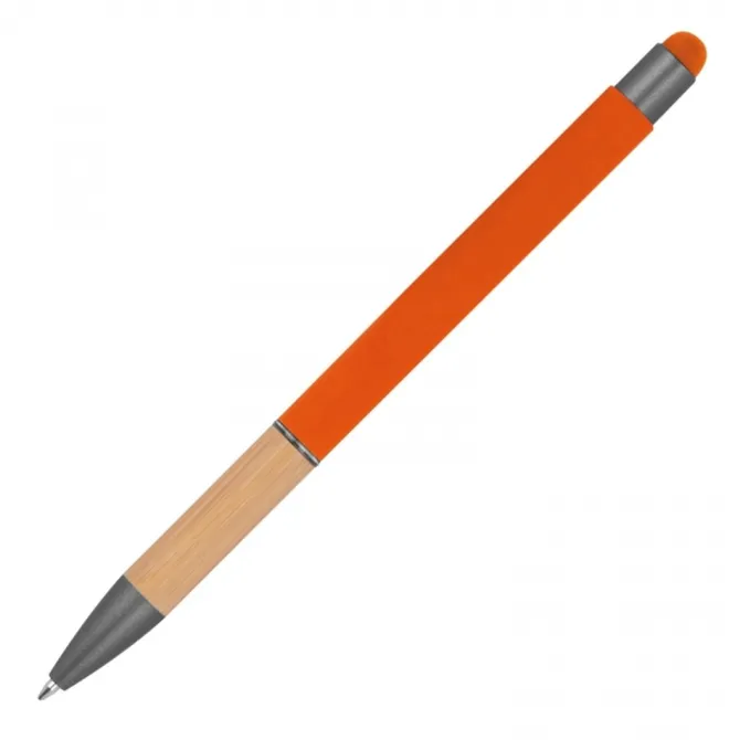 Długopis metalowy touch pen soft touch BRYGIDA / Pomarańczowy 1358110
