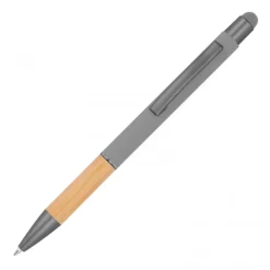 Długopis metalowy touch pen soft touch BRYGIDA / Szary 1358107