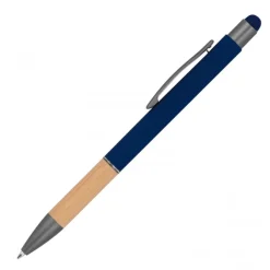 Długopis metalowy touch pen soft touch BRYGIDA / Granatowy 1358144