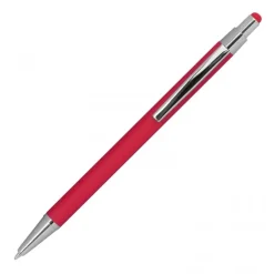 Długopis metalowy touch pen soft touch PAULA / Czerwony 1096405