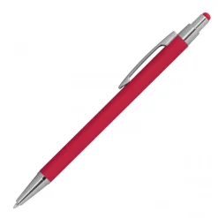 Długopis metalowy touch pen soft touch PAULA / Czerwony 1096405