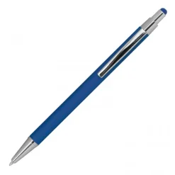 Długopis metalowy touch pen soft touch PAULA / Niebieski 1096404