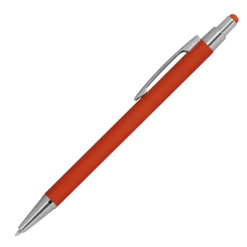 Długopis metalowy touch pen soft touch PAULA / Pomarańczowy 1096410
