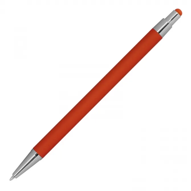 Długopis metalowy touch pen soft touch PAULA / Pomarańczowy 1096410
