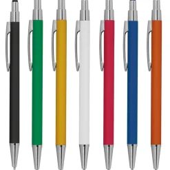 Długopis metalowy touch pen soft touch PAULA / Zielony 1096409