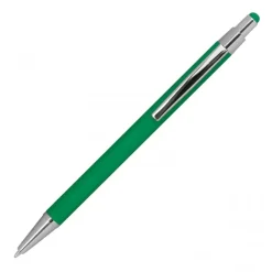 Długopis metalowy touch pen soft touch PAULA / Zielony 1096409