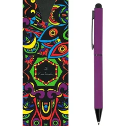 Długopis metalowy touch pen soft touch CELEBRATION Pierre Cardin / Fioletowy B0101704IP312