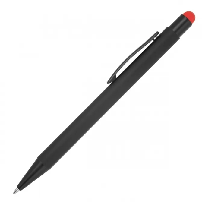 Długopis metalowy touch pen soft touch OHARA / Czerwony 462405