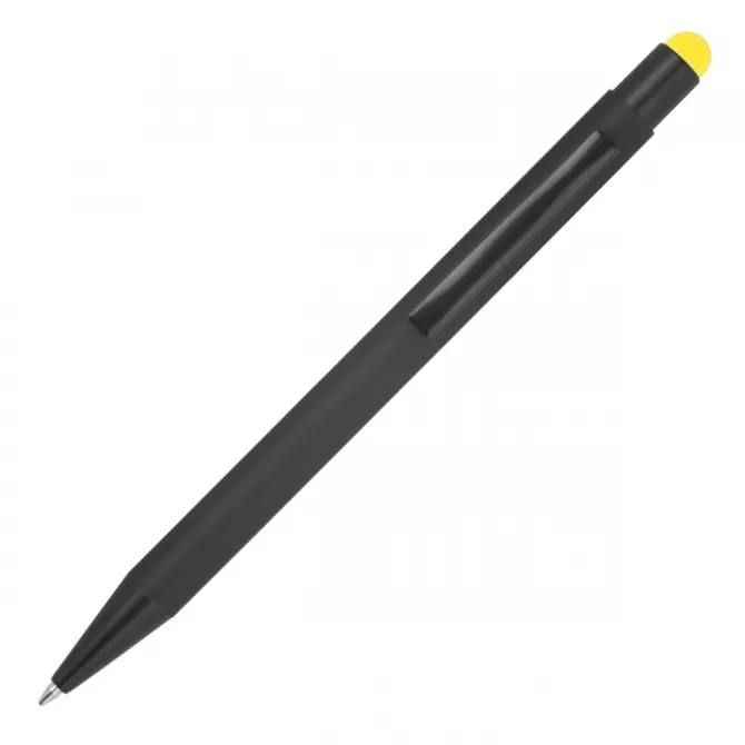 Długopis metalowy touch pen soft touch OHARA / żółty 462408