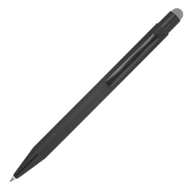 Długopis metalowy touch pen soft touch OHARA / Szary 462407