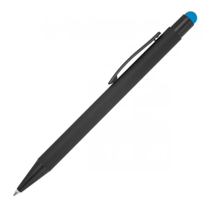 Długopis metalowy touch pen soft touch OHARA / Jasnoniebieski 462424