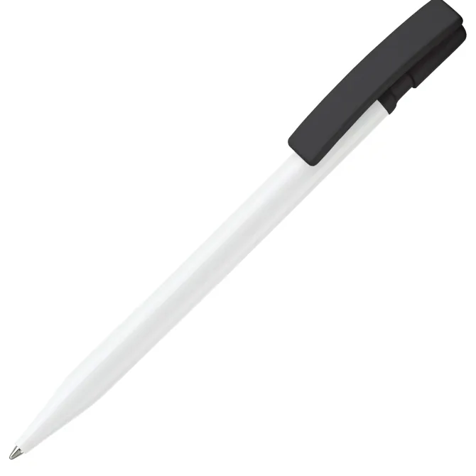 Długopis Nash / Biały / czarny LT80815-N0102
