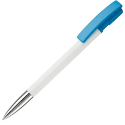 Długopis Nash / Biały / jasnoniebieski LT80804-N0112