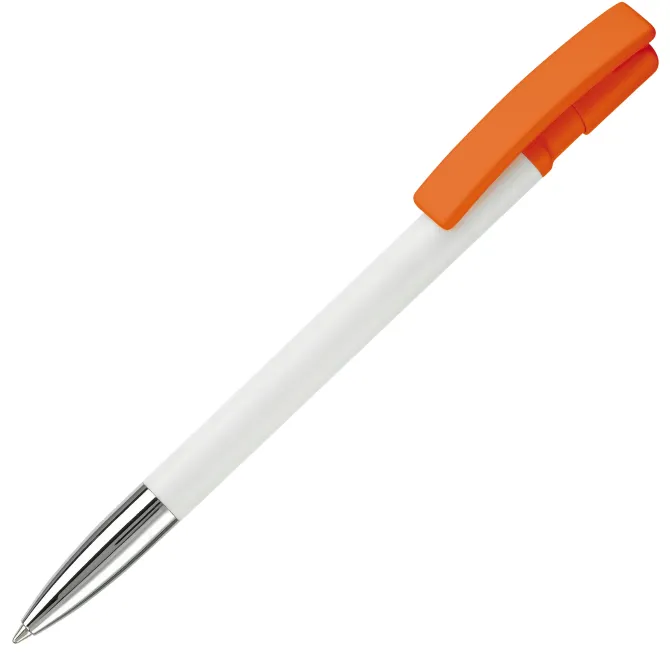 Długopis Nash / Biały / pomarańczowy LT80804-N0126