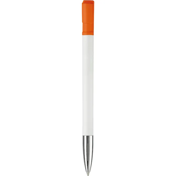 Długopis Nash / Biały / pomarańczowy LT80804-N0126