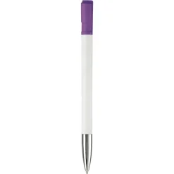 Długopis Nash / Biały / purpurowy LT80804-N0172