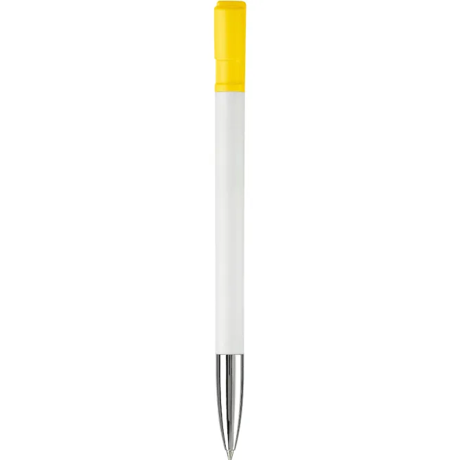 Długopis Nash / Biały / żółty LT80804-N0141