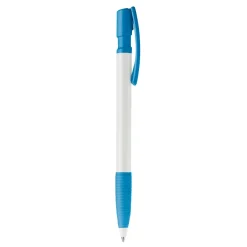 Długopis Nash Grip / Biały / jasnoniebieski LT80801-N0112