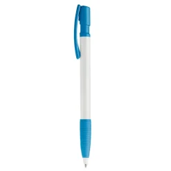 Długopis Nash Grip / Biały / jasnoniebieski LT80801-N0112