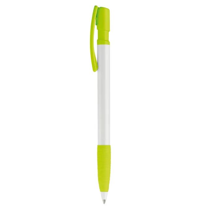 Długopis Nash Grip / Biały / jasnozielony LT80801-N0132