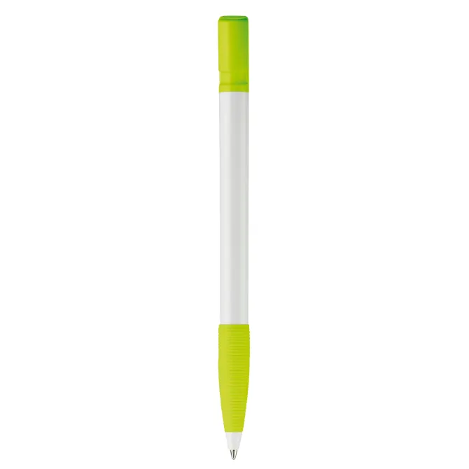 Długopis Nash Grip / Biały / jasnozielony LT80801-N0132