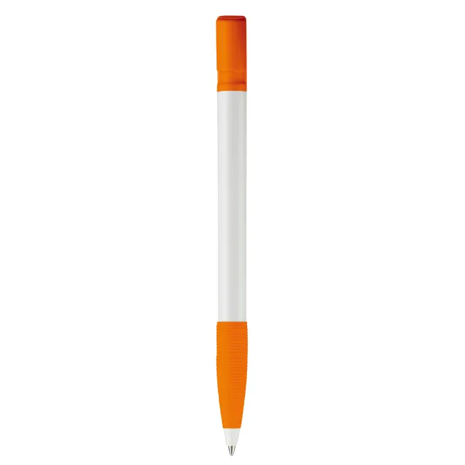 Długopis Nash Grip / Biały / pomarańczowy LT80801-N0126