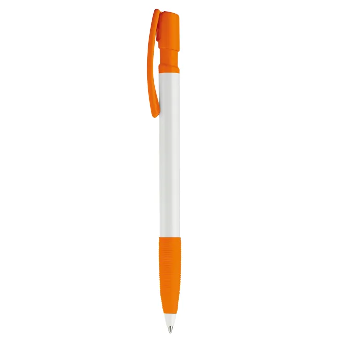 Długopis Nash Grip / Biały / pomarańczowy LT80801-N0126