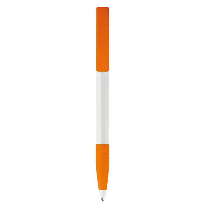 Długopis Nash Grip / Biały / pomarańczowy LT80801-N0126