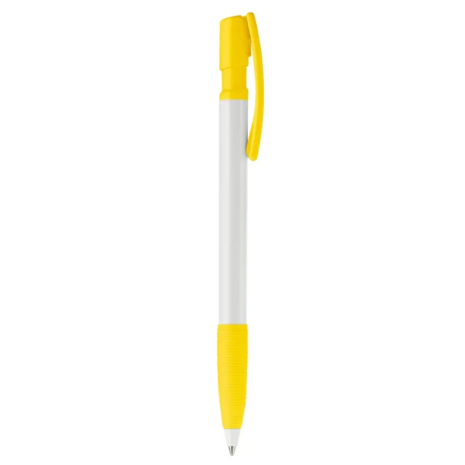 Długopis Nash Grip / Biały / żółty LT80801-N0141