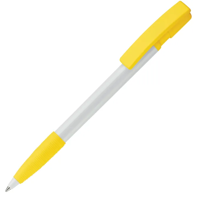 Długopis Nash Grip / Biały / żółty LT80801-N0141