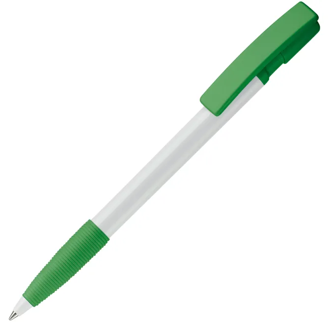 Długopis Nash Grip / Biały / zielony LT80801-N0131