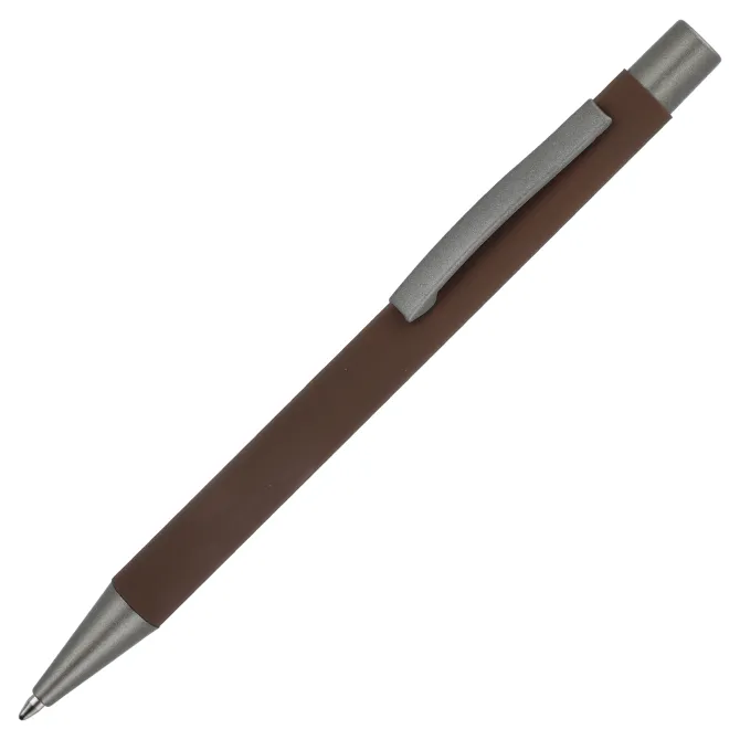Długopis New York soft touch / Ciemnobrązowy LT87767-N0050