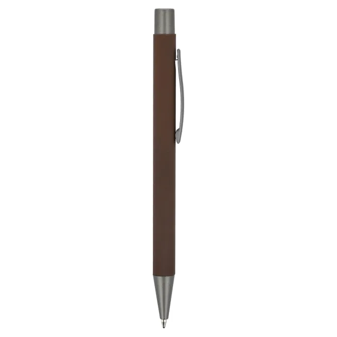 Długopis New York soft touch / Ciemnobrązowy LT87767-N0050