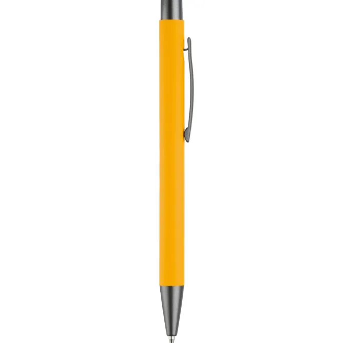 Długopis New York soft touch / żółty LT87767-N0041