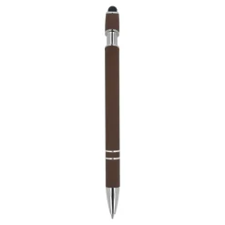 Długopis Paris Metalowy miękki dotyk / Ciemnobrązowy LT87782-N0050