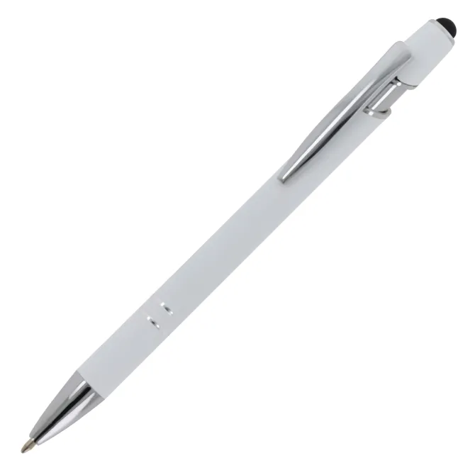 Długopis Paris Metalowy miękki dotyk / Biały LT87782-N0001