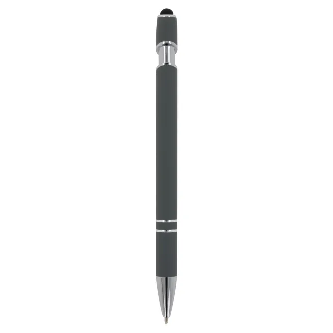 Długopis Paris Metalowy miękki dotyk / Szary LT87782-N0061