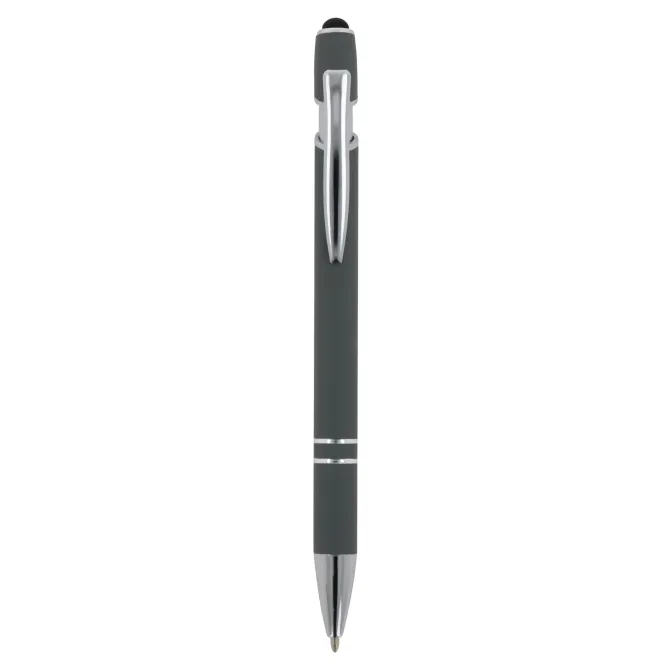 Długopis Paris Metalowy miękki dotyk / Szary LT87782-N0061