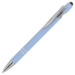 Długopis Paris Metalowy miękki dotyk / Pastelowoniebieski LT87782-N0016