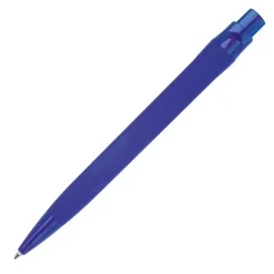Długopis plastikowy soft touch ORLANDO / Niebieski 1561504