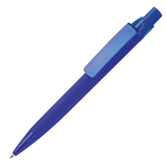 Długopis plastikowy soft touch ORLANDO / Niebieski 1561504
