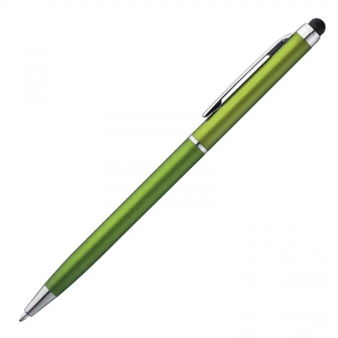 Długopis plastikowy touch pen KIMBERLY / Biały 1878606