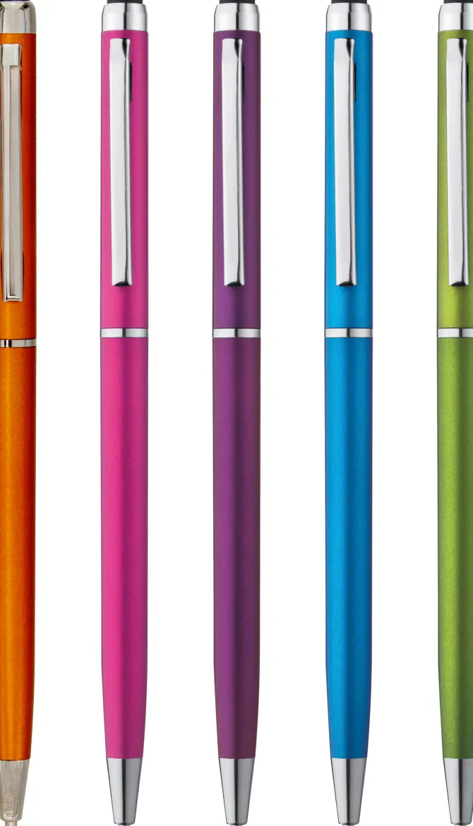 Długopis plastikowy touch pen KIMBERLY / Biały 1878606