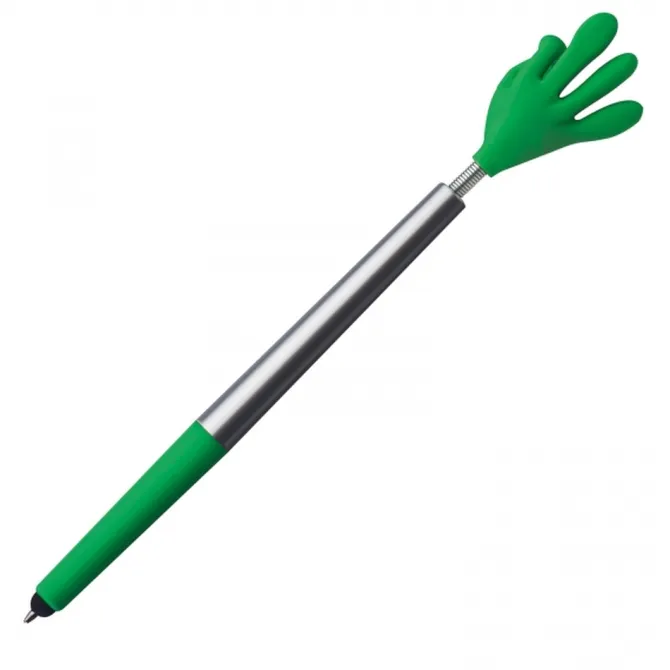 Długopis plastikowy touch pen Smile Hand CrisMa KARINA / Zielony 1341509
