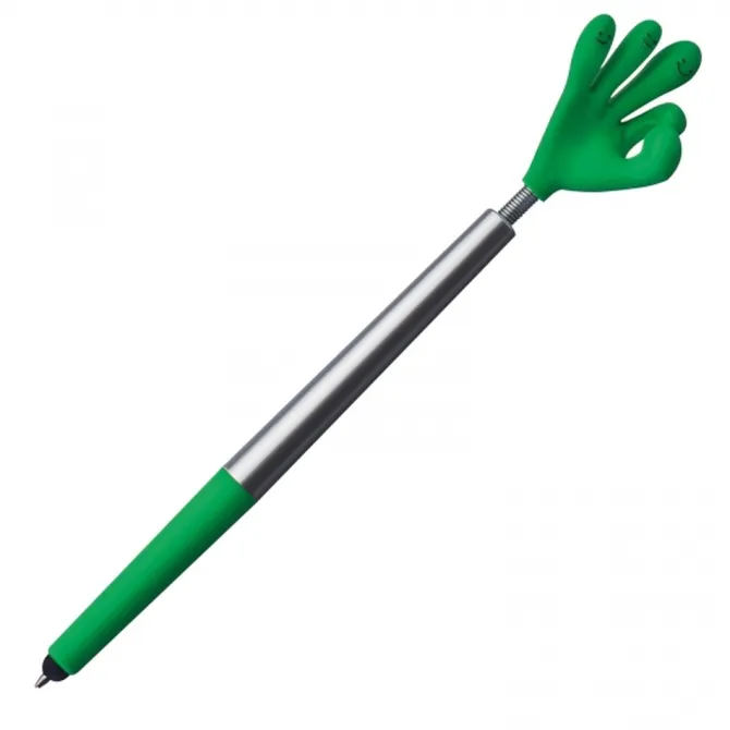 Długopis plastikowy touch pen Smile Hand CrisMa KARINA / Zielony 1341509