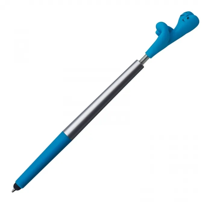 Długopis plastikowy touch pen Smile Hand CrisMa KARINA / Turkusowy 1341514