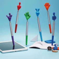 Długopis plastikowy touch pen Smile Hand CrisMa KARINA / Turkusowy 1341514